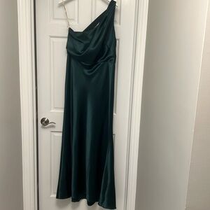 Jenny Yoo Lena dress in Emerald green